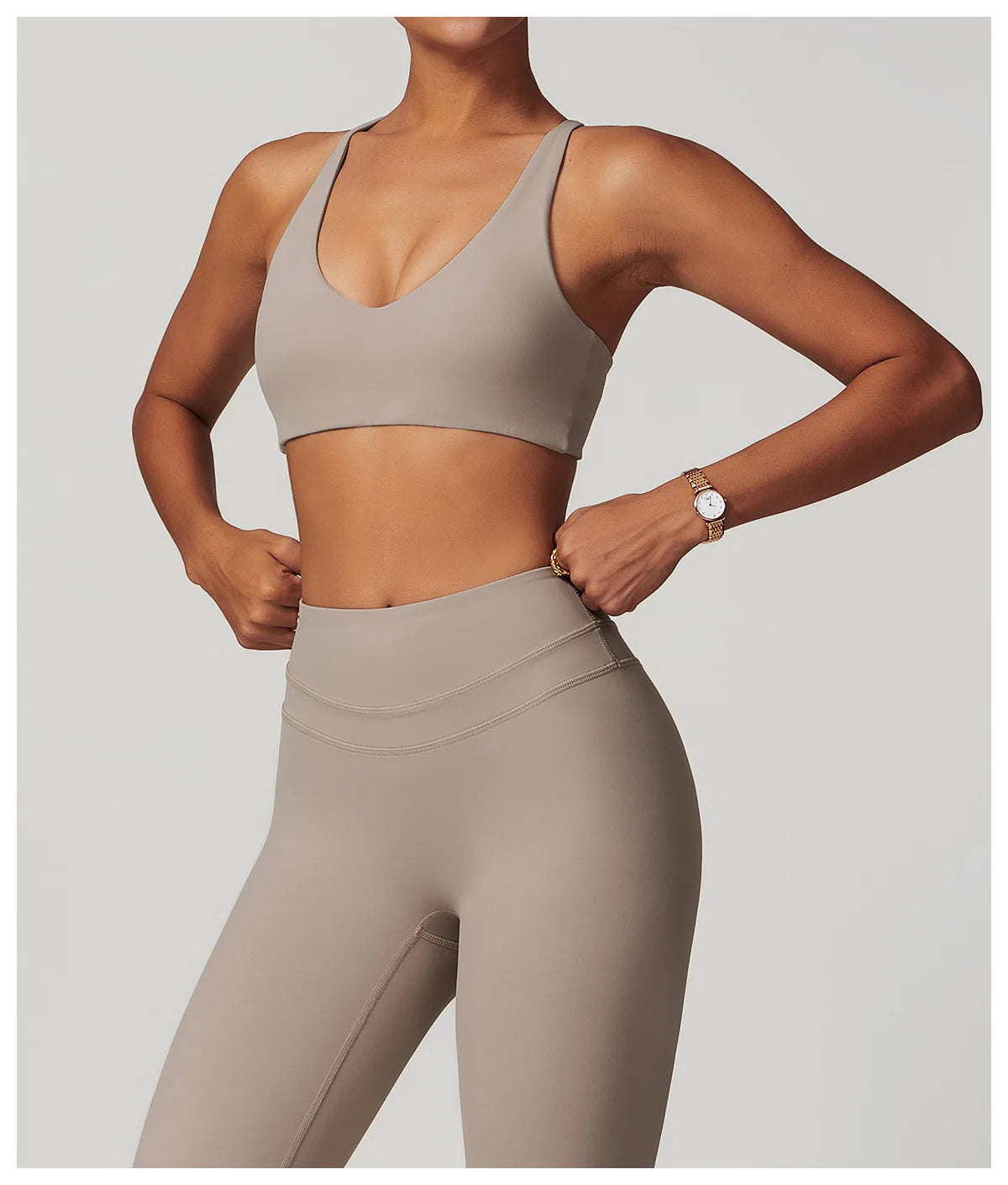 Top Esportivo Push Up sem Costura Modern Lyve