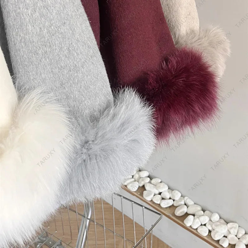 Casaco com Cinto Estilo Europeu Modern Lady - OUTONO/INVERNO