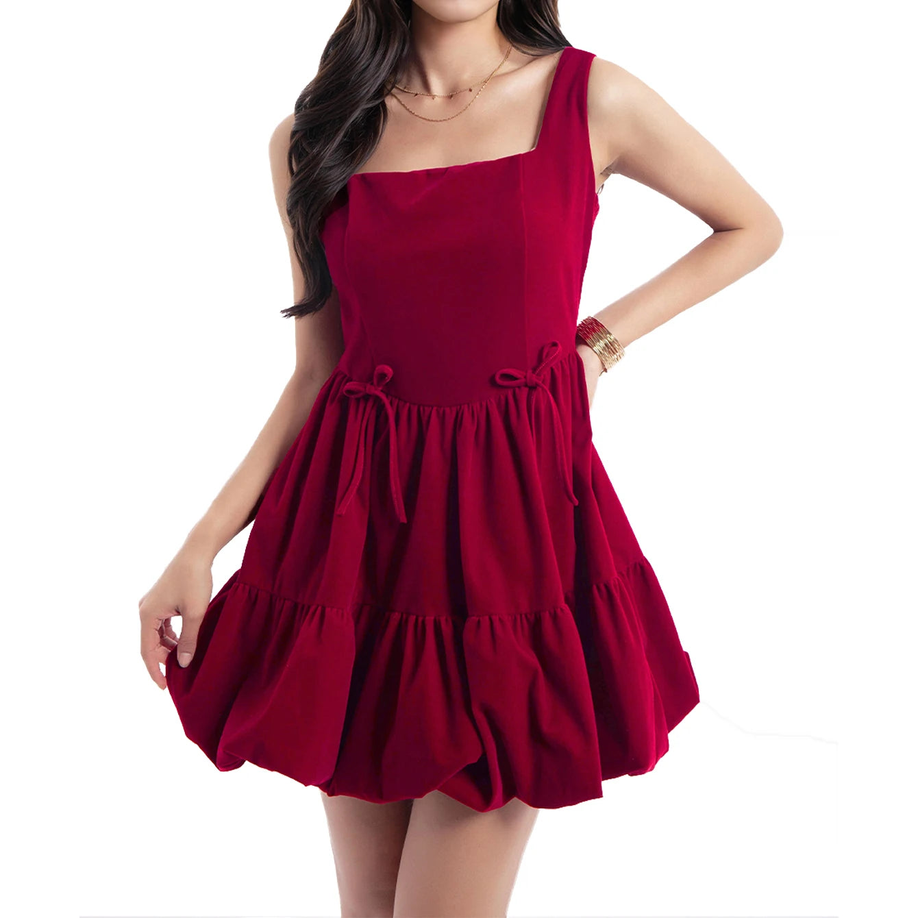 Vestido Curto Balonê Modern Angel