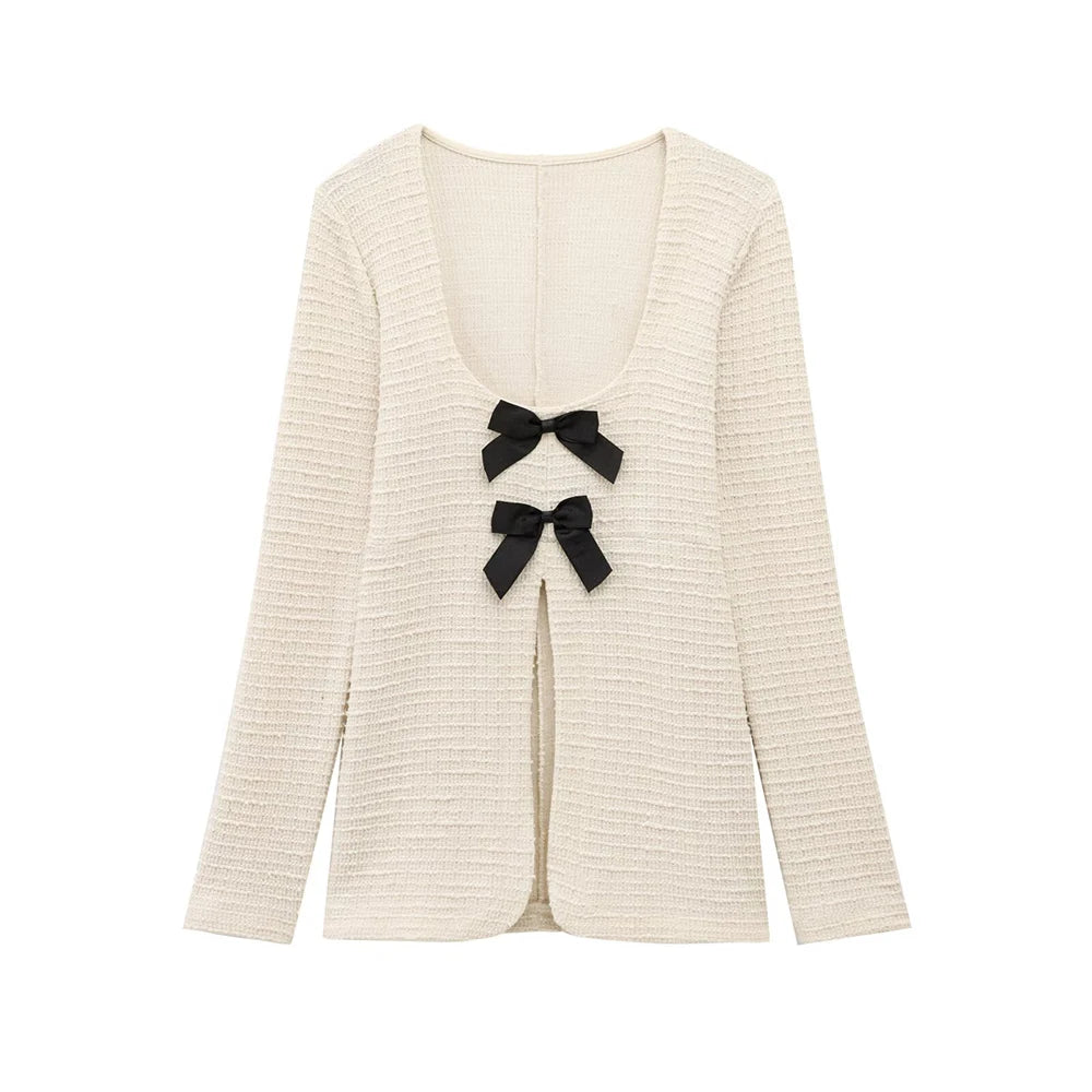 Conjunto Calça e Blusa Manga Comprida com Laços Modern Violette