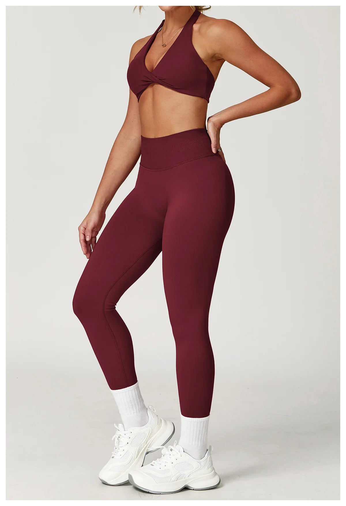 Conjunto Top Push Up e Legging Modern Emma