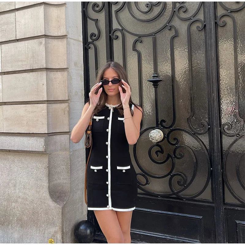 Vestido Curto com Botões Modern Eliza