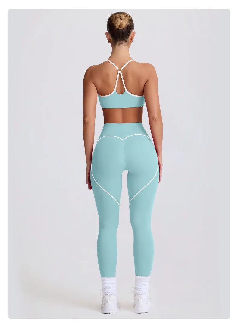 Conjunto Top Push Up e Legging Modeladora Modern Love