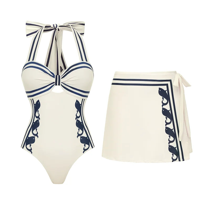 Conjunto Maiô e Saia Curta Modern Maris