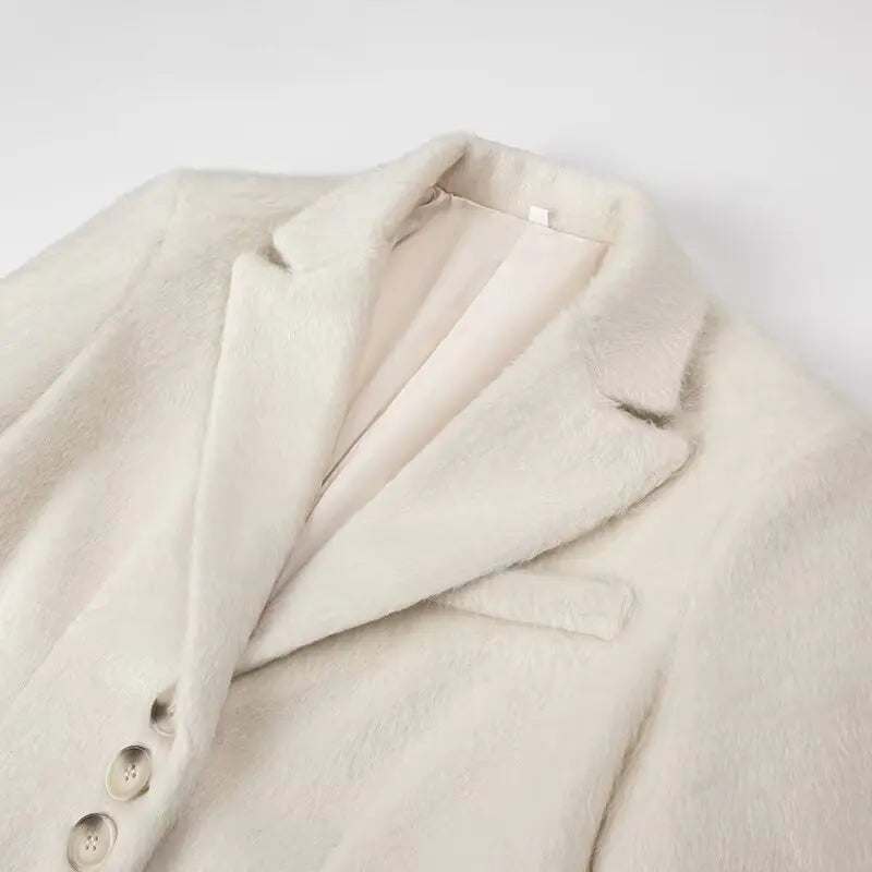 Blazer Feminino Peluciado Modern Soft - OUTONO INVERNO