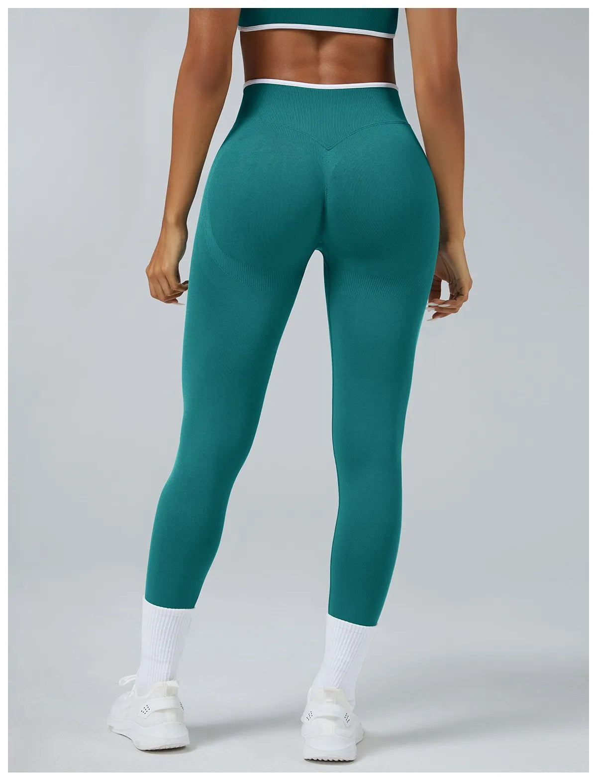 Calça Legging Cós Alto Push Up Zoe