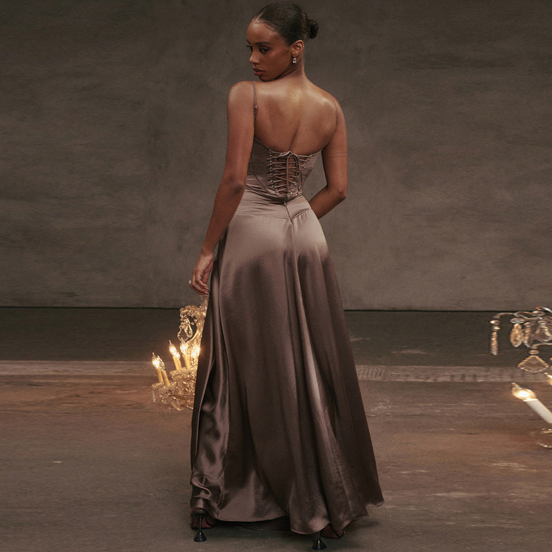 Vestido Longo Bustier Modern Marielle - GOLDEN ERA