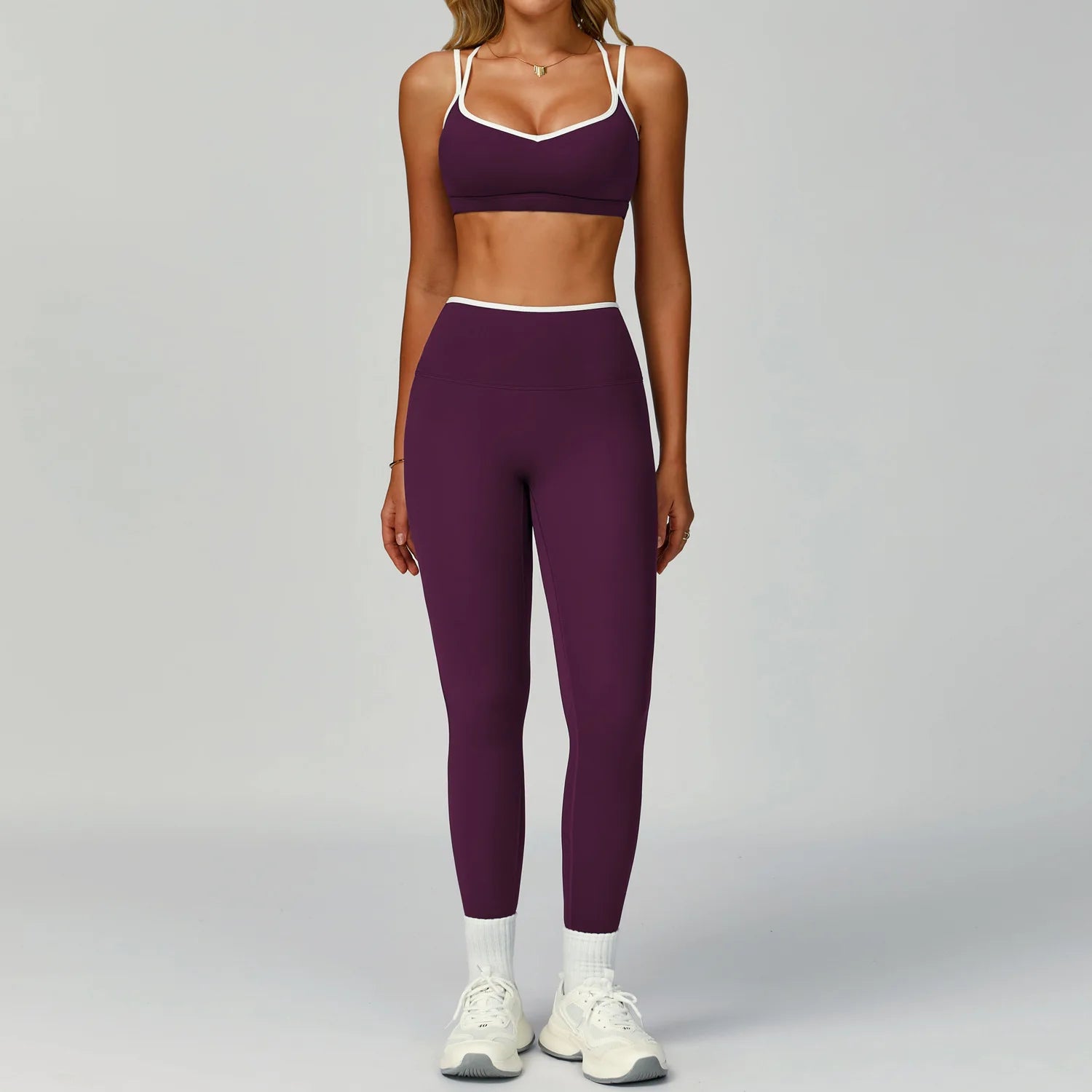 Conjunto Top Push Up e Legging Modern Jholie