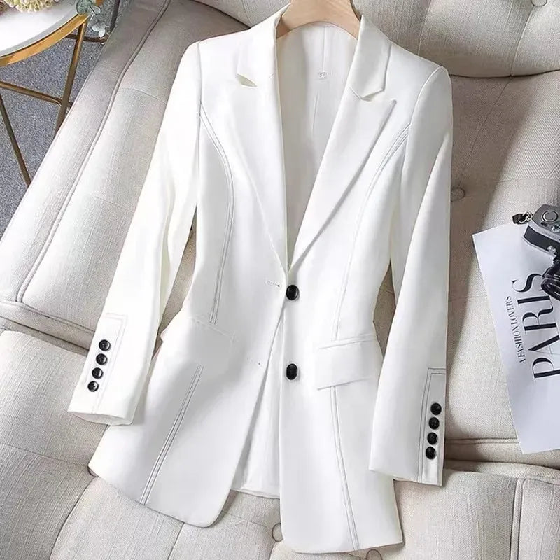 Blazer Feminino Alongado Slim Modern Luxury