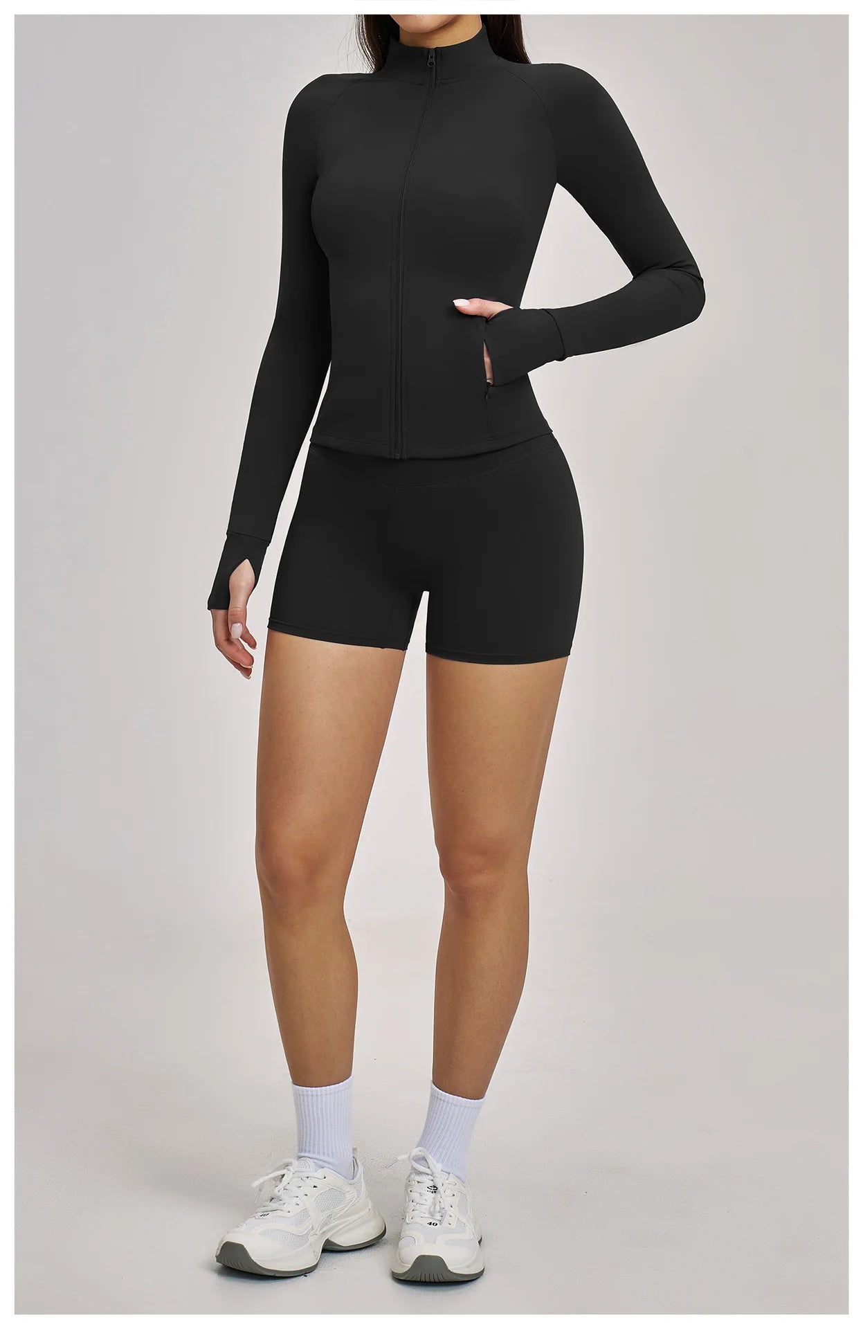 Conjunto Jaqueta e Shorts Cós Alto Modern Sculpt