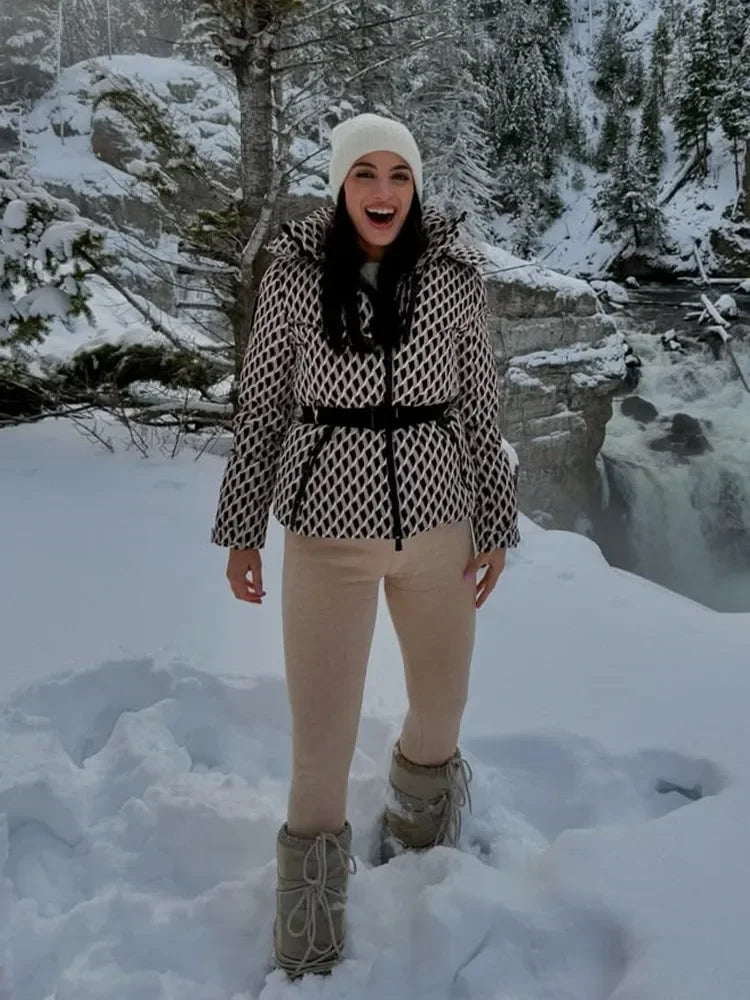 Jaqueta Térmica Acolchoada Grossa à Prova de Vento Modern Lessa - OUTONO/INVERNO