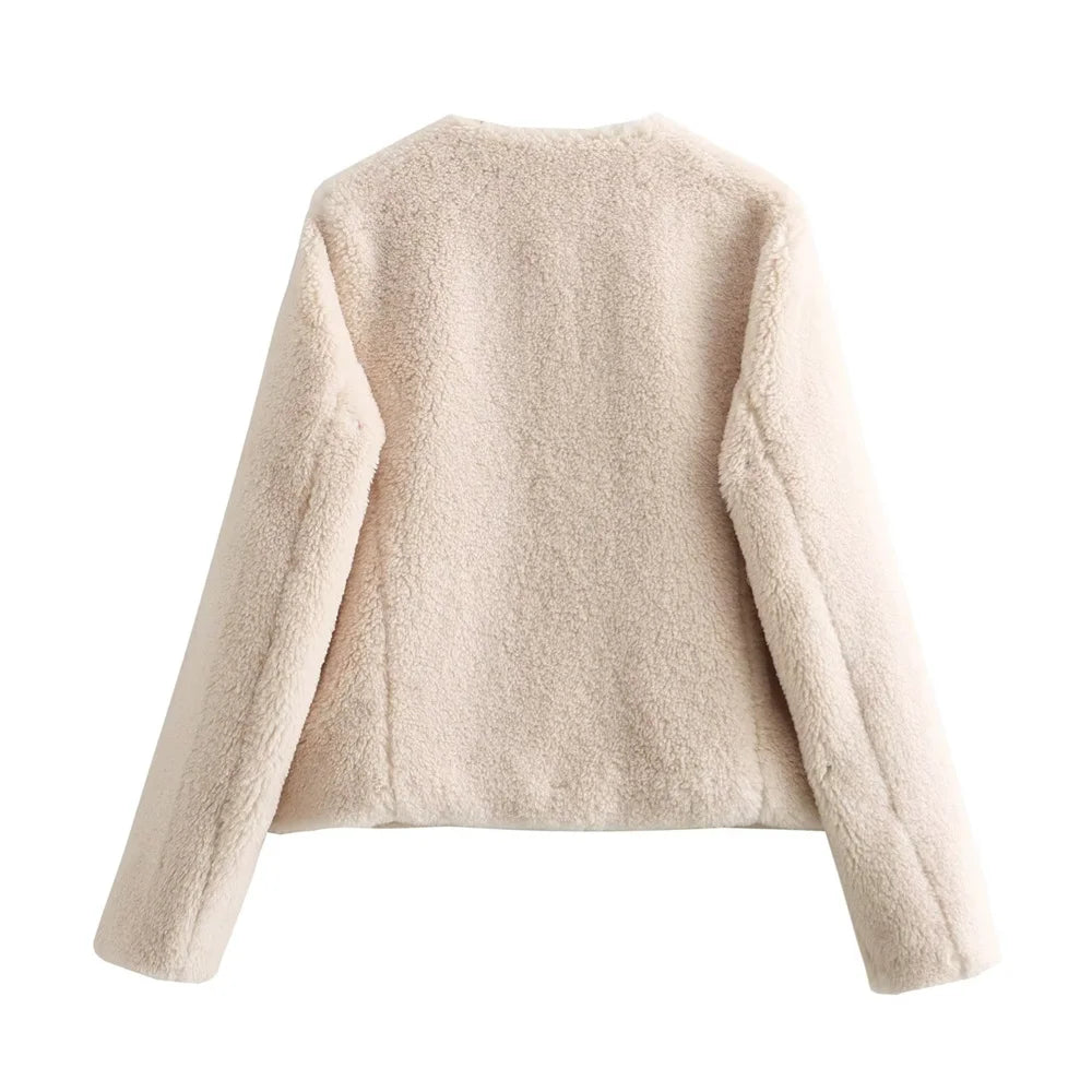 Casaco Térmico Peluciado com Bolsos Modern Puff - OUTONO/INVERNO