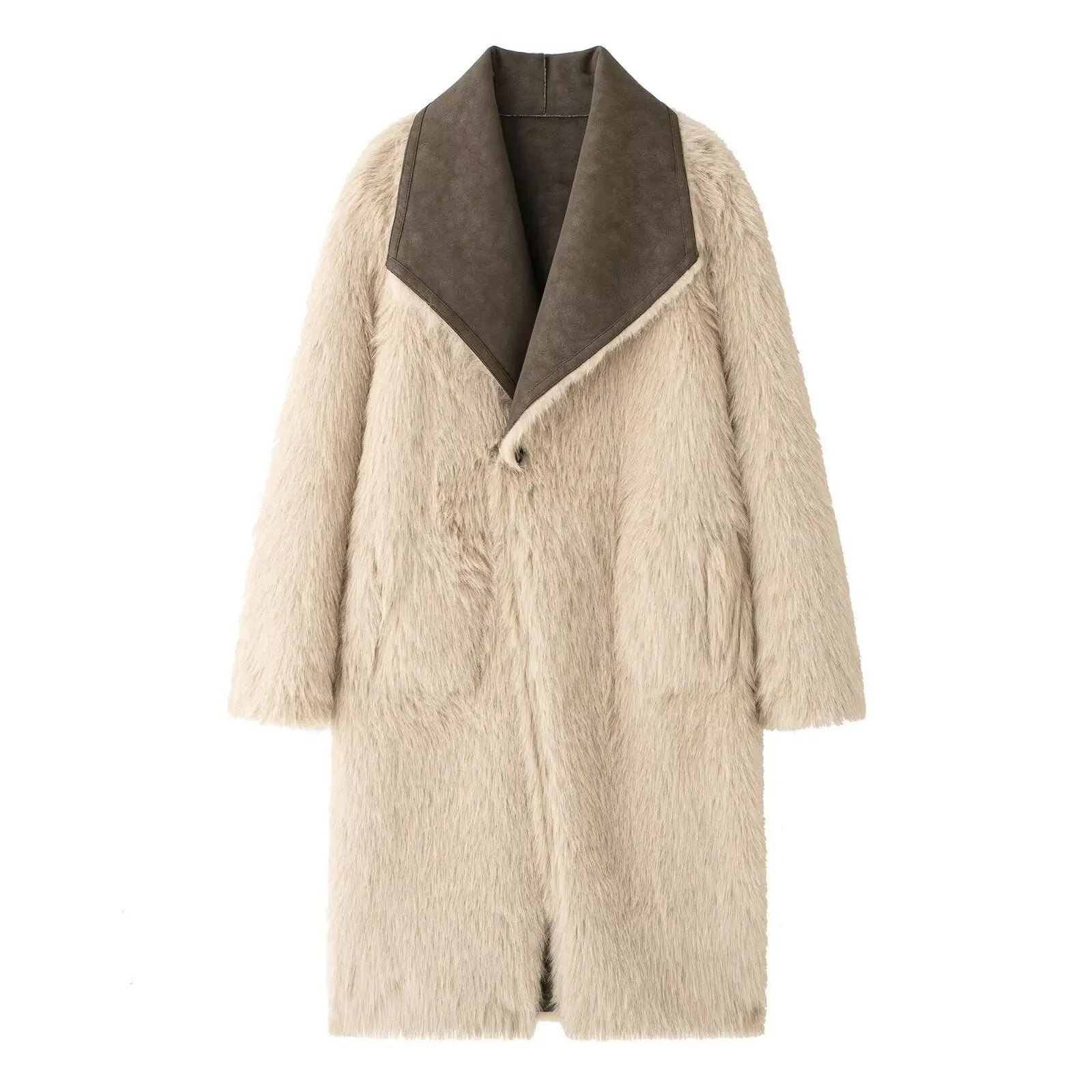 Casaco Feminino Sobretudo Dupla Face Pelúcia Modern Londres - OUTONO/INVERNO