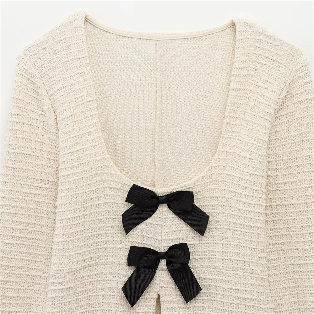 Conjunto Calça e Blusa Manga Comprida com Laços Modern Violette