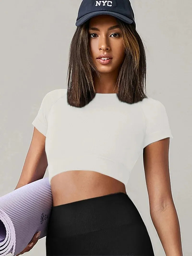 Cropped Meia Manga Premium Modern Basic