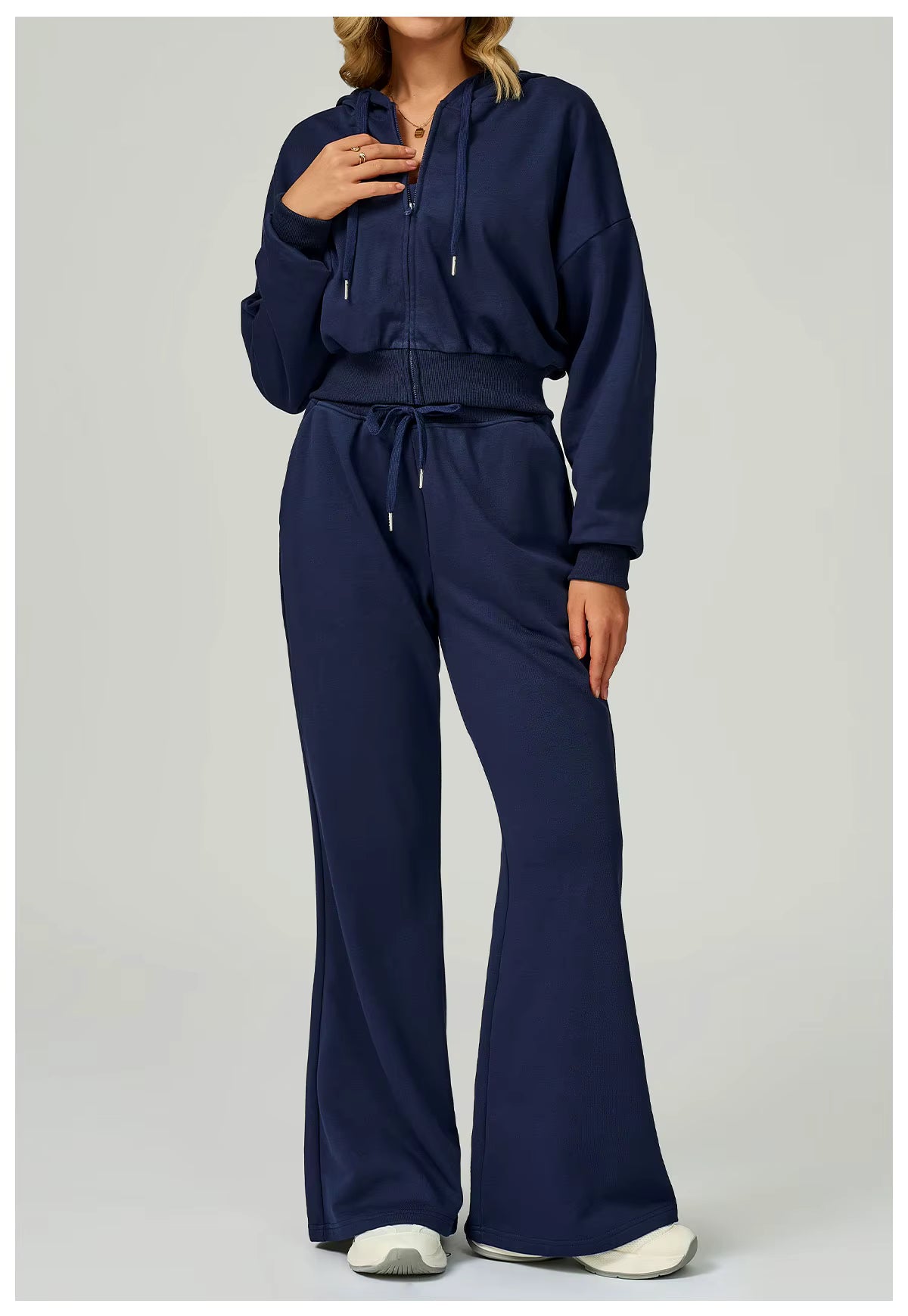 Conjunto Feminino Jaqueta e Calça Moletinho Confort Modern Mulier