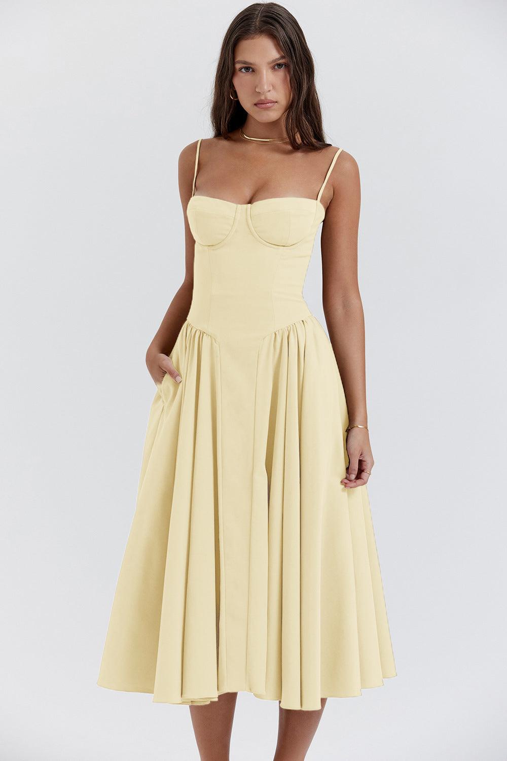 Vestido Midi Bustier Modern Anne - GOLDEN ERA