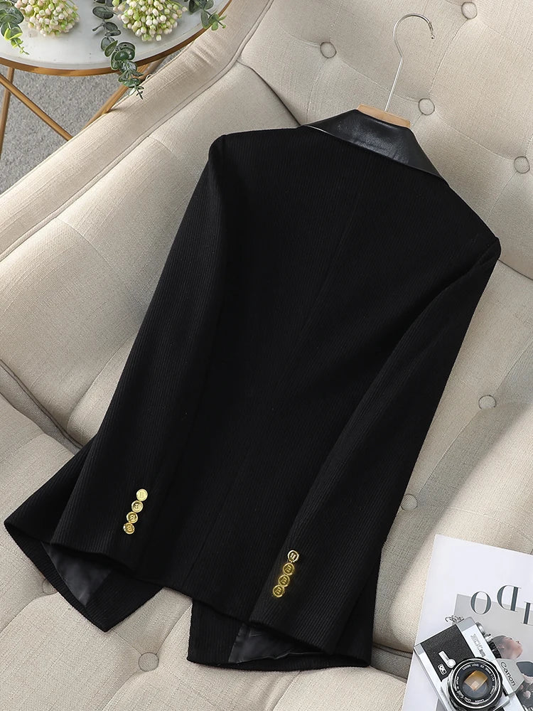 Blazer Feminino Alfaiataria Clássico Modern Viviena