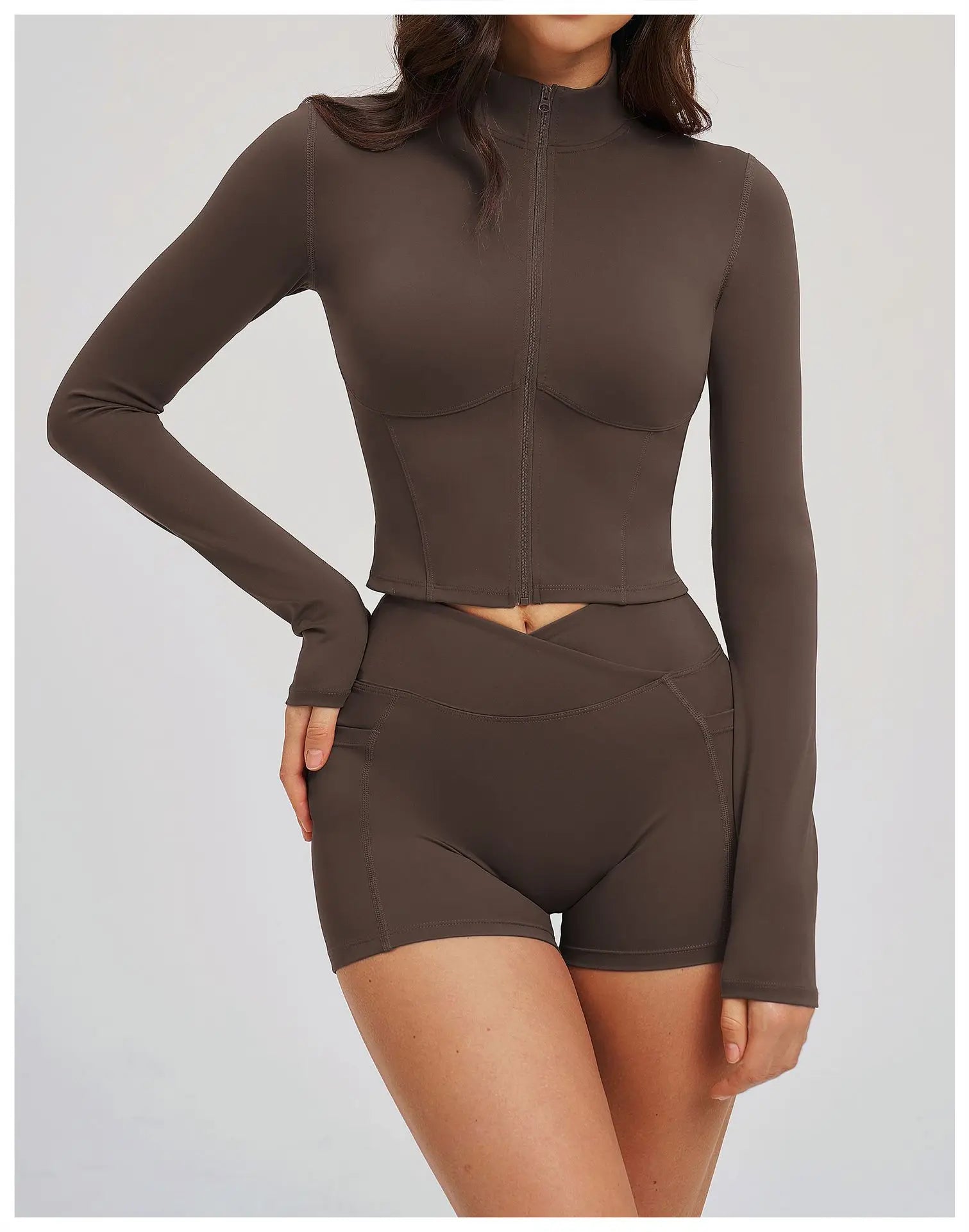 Jaqueta Esportiva Slim Modeladora Modern Snow