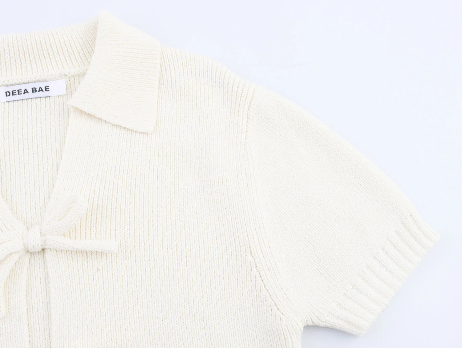 Blusa Tricô Manga Curta Modern Elodie