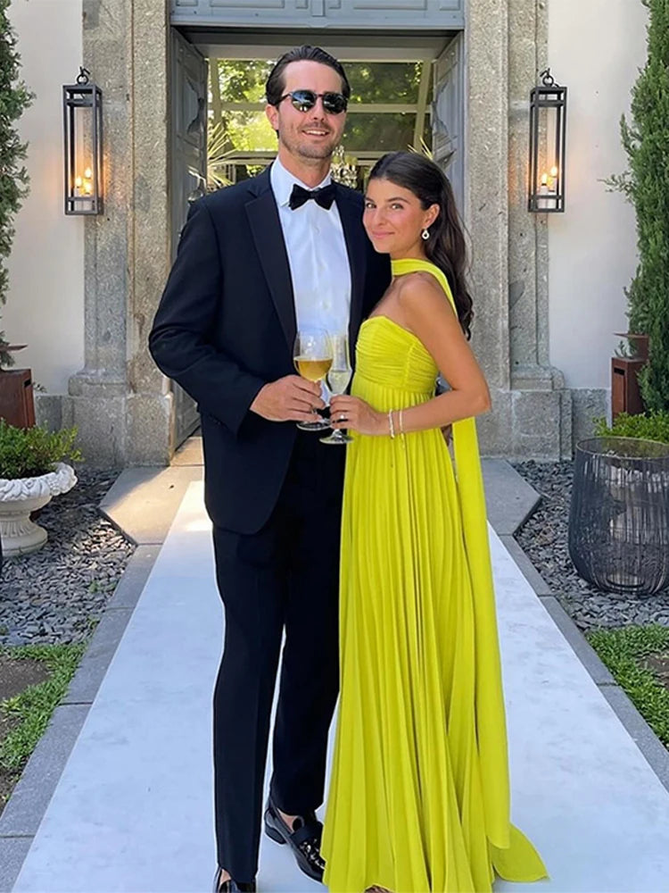 Vestido Longo Sem Alças Modern Katherine