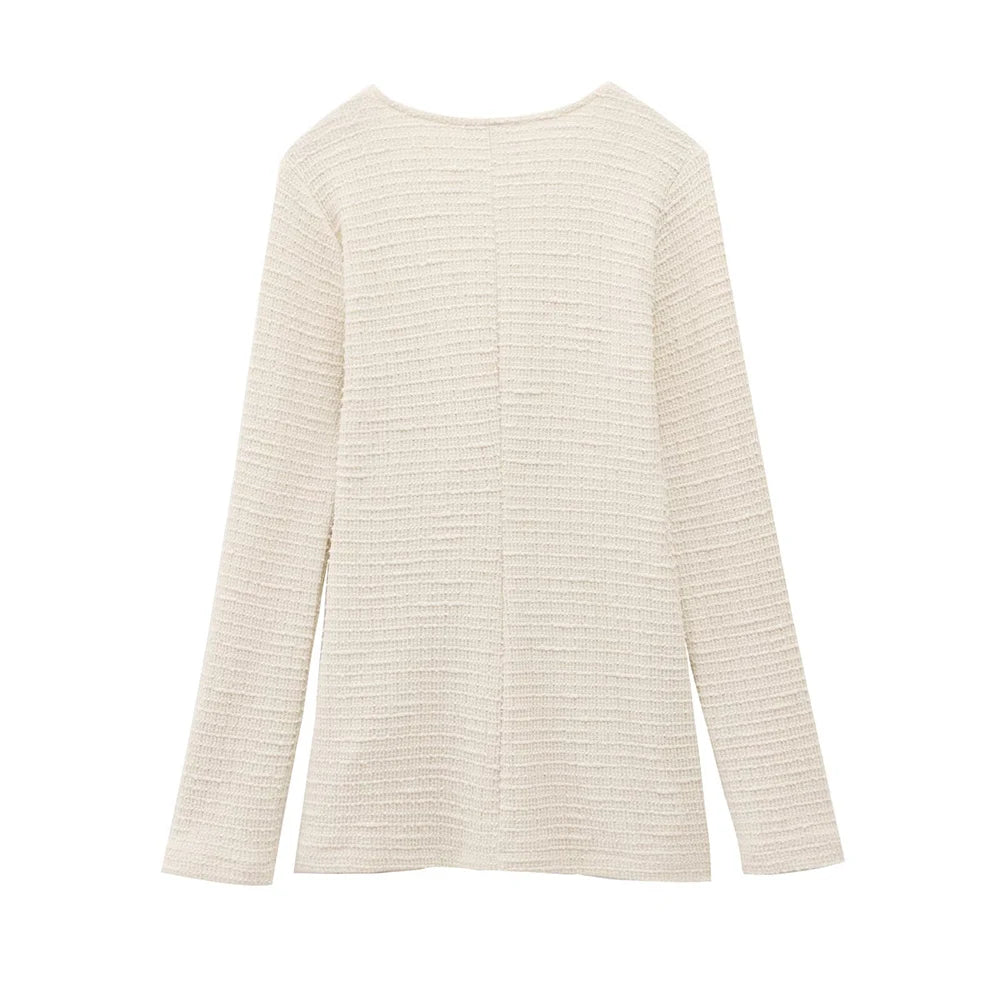 Conjunto Calça e Blusa Manga Comprida com Laços Modern Violette