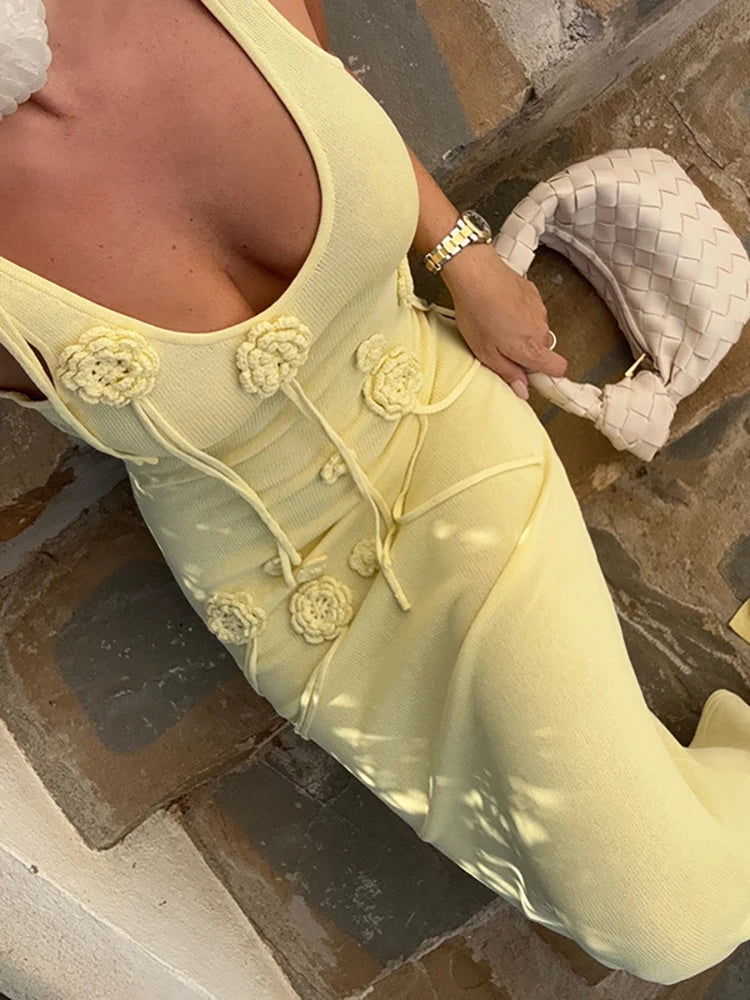 Vestido Longo Bordado Modern Malia