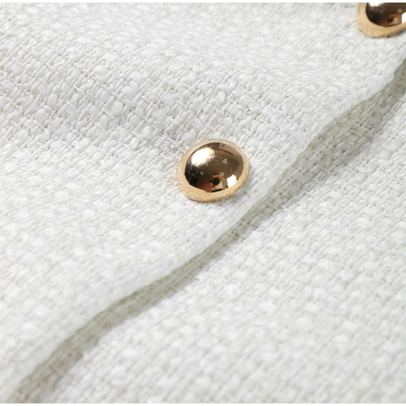 Conjunto Casaco com Botões e Saia Curta Modern Margô