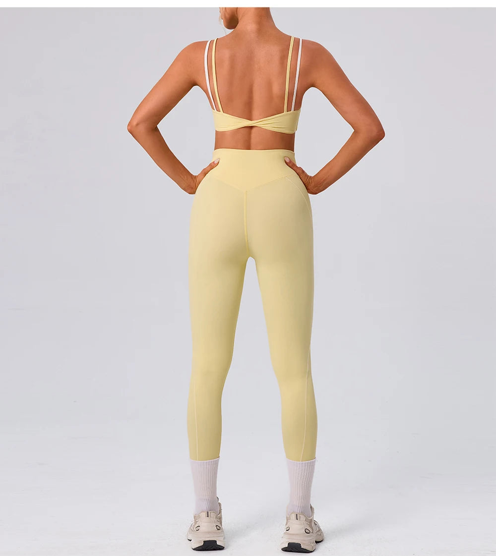 Conjunto Top Push Up e Calça Modeladora Modern Flyer