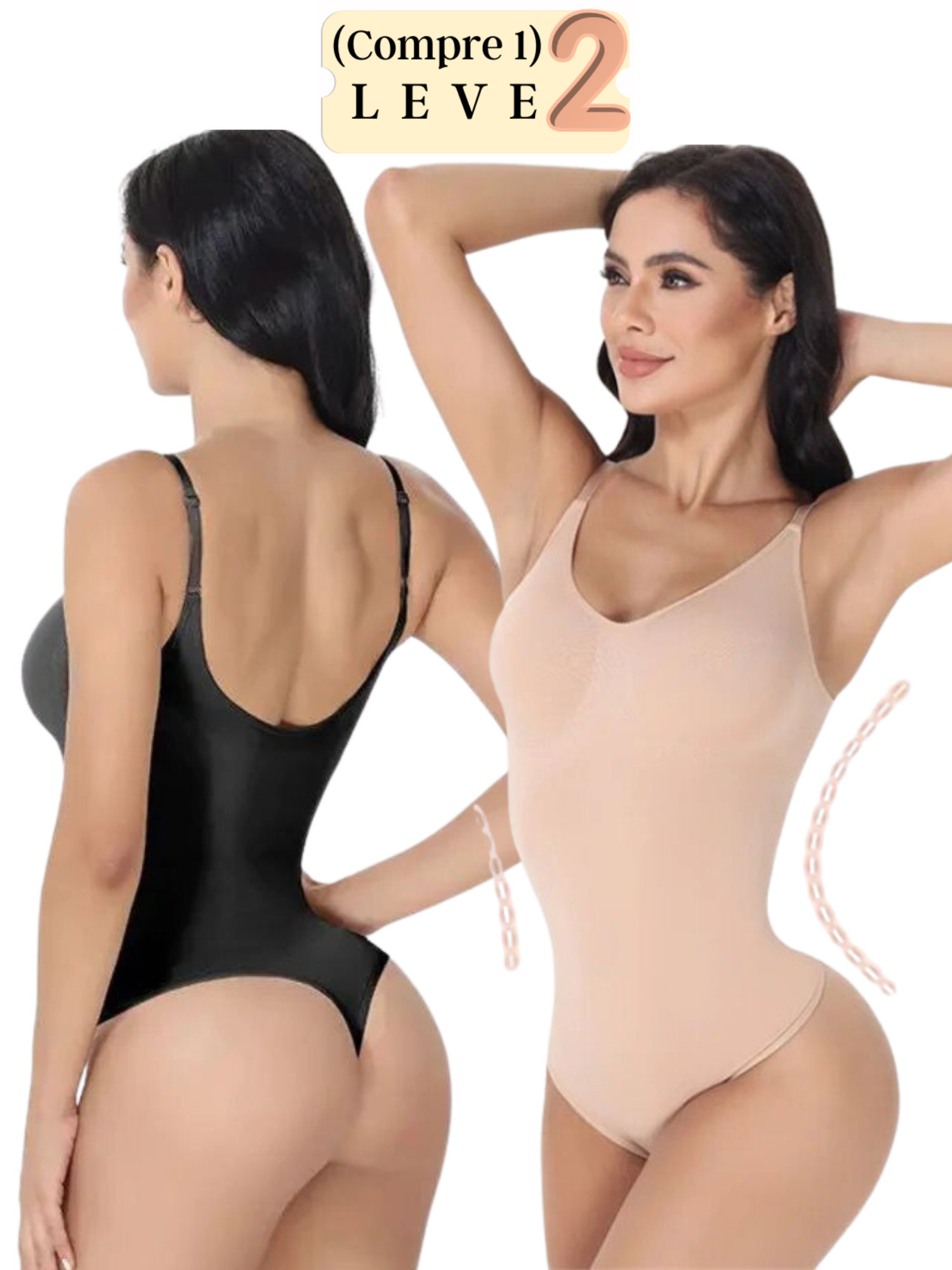 Body Modelador Suit Shape Slim (Compre 1 leve 2) Body Modelador Suit Shape Slim (Compre 1 leve 2)