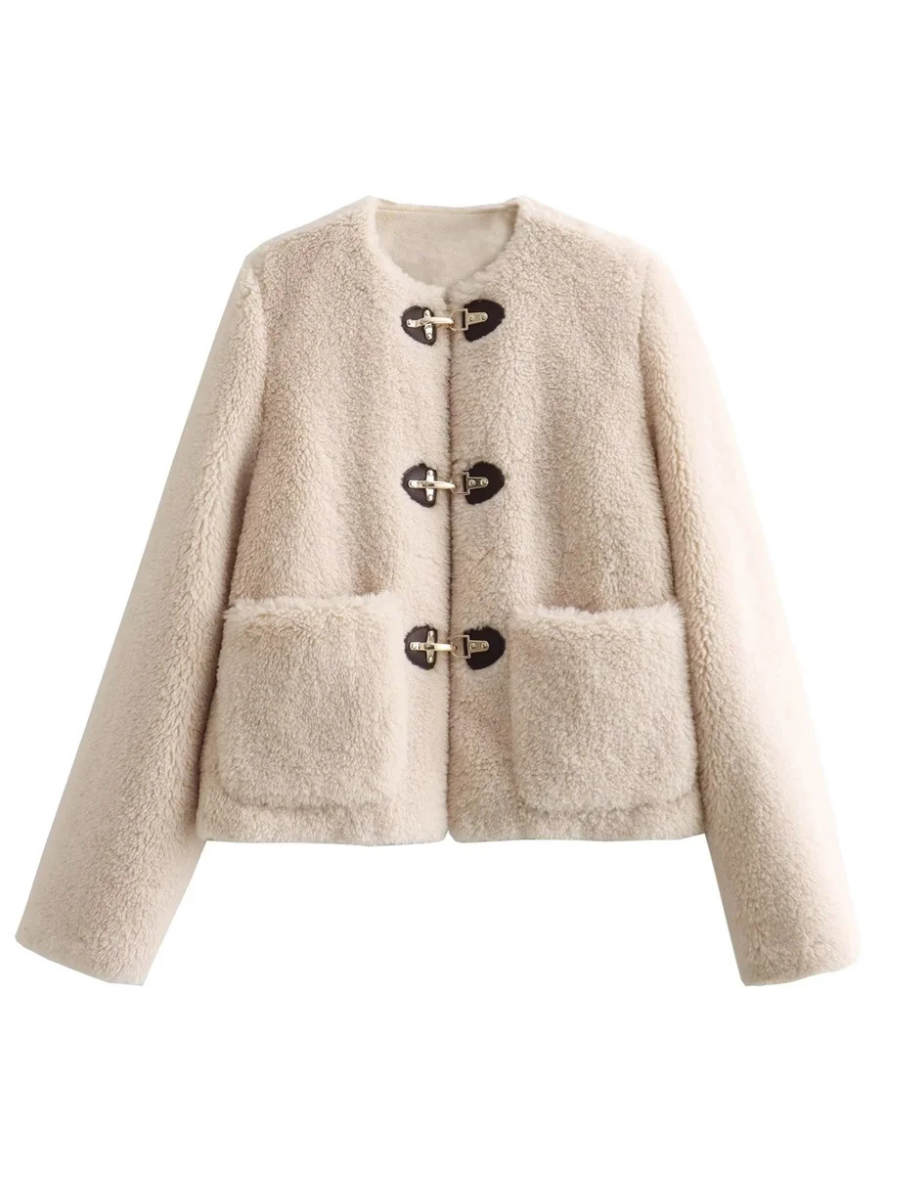 Casaco Térmico Peluciado com Bolsos Modern Puff - OUTONO/INVERNO