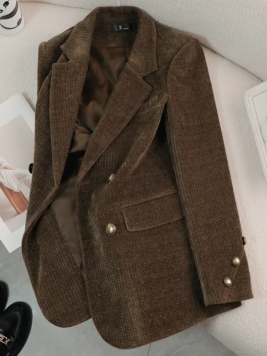 Blazer Casual Com Bolso Fake Modern Deysi - OUTONO/INVERNO