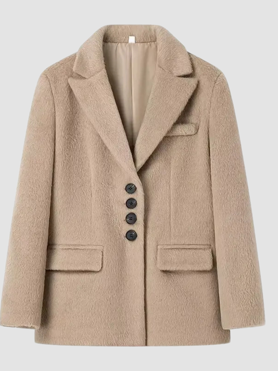 Blazer Feminino Peluciado Modern Soft - OUTONO INVERNO