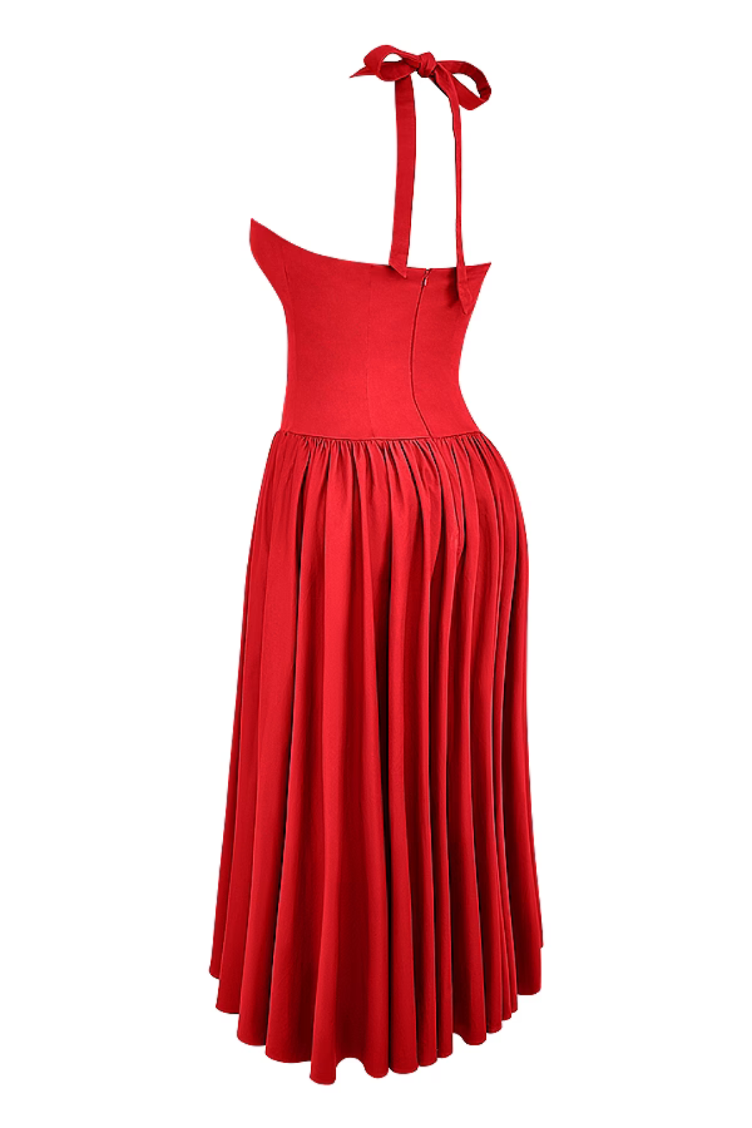Vestido Midi Vermelho Modern Passione - GOLDEN ERA