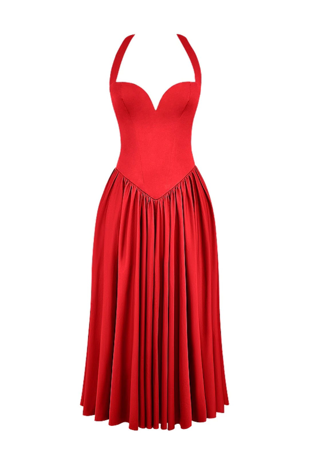 Vestido Midi Vermelho Modern Passione - GOLDEN ERA