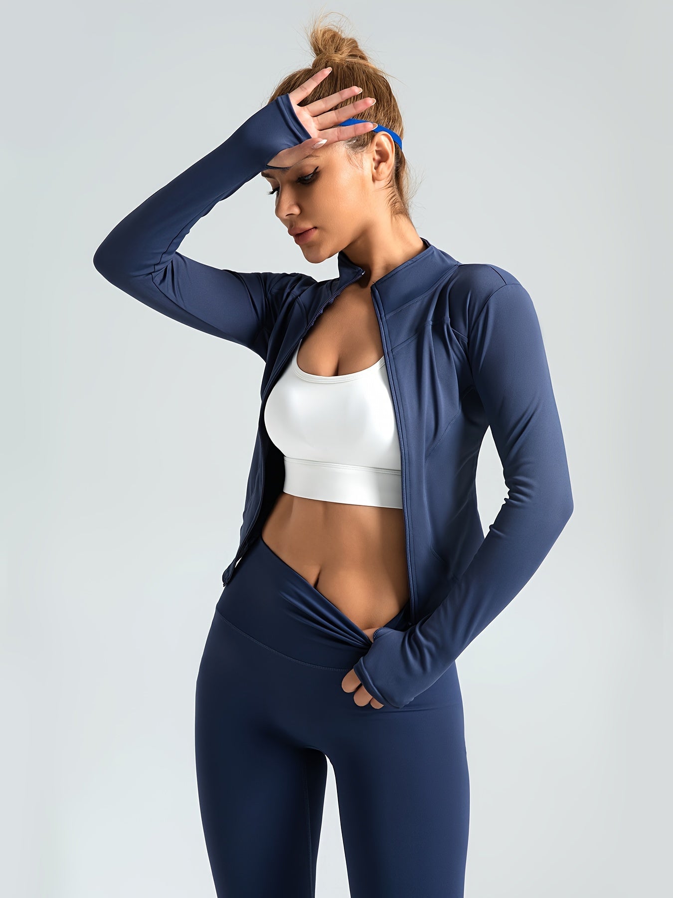 Jaqueta Esportiva de Alta Elasticidade Modern Beatrice