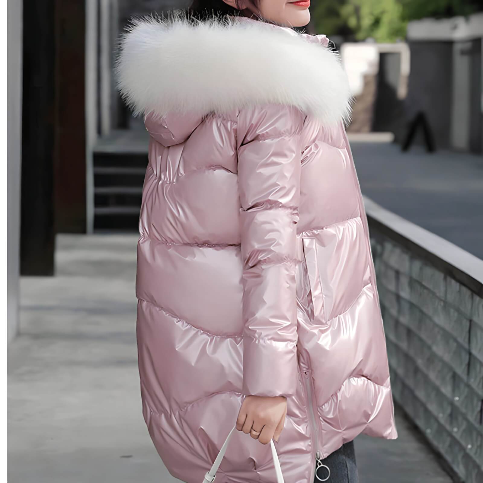 Jaqueta Feminina de Parka Modern Sabine