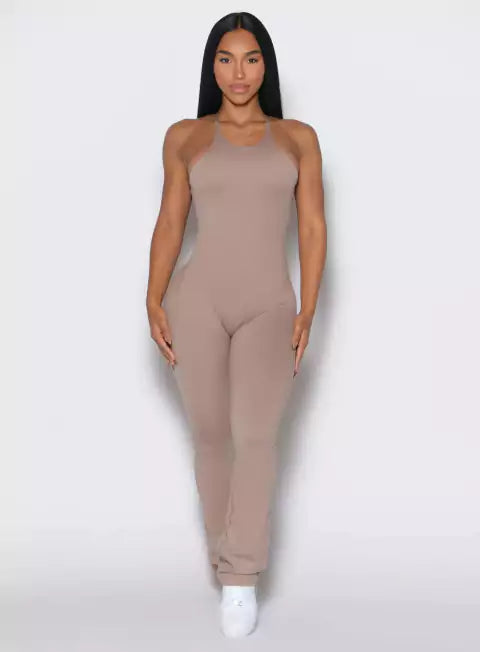 Macacão Flare Moda Gringa Modern Deluxe