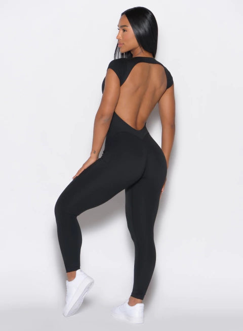 Macacão Longo Decote Nas Costas Modern Femme
