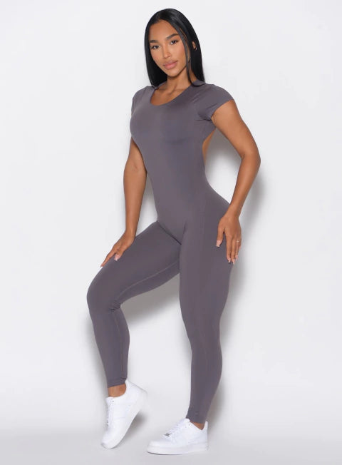 Macacão Longo Decote Nas Costas Modern Femme