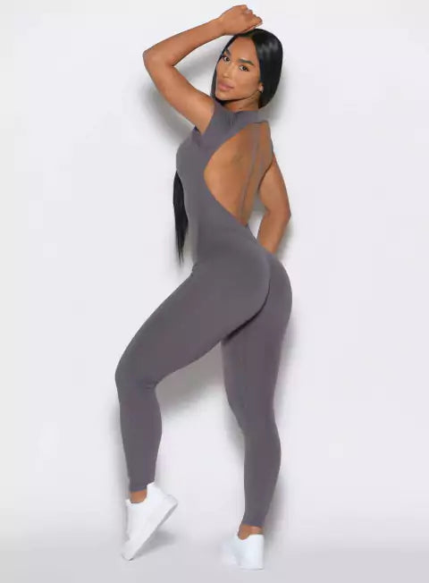 Macacão Longo Decote Nas Costas Modern Femme