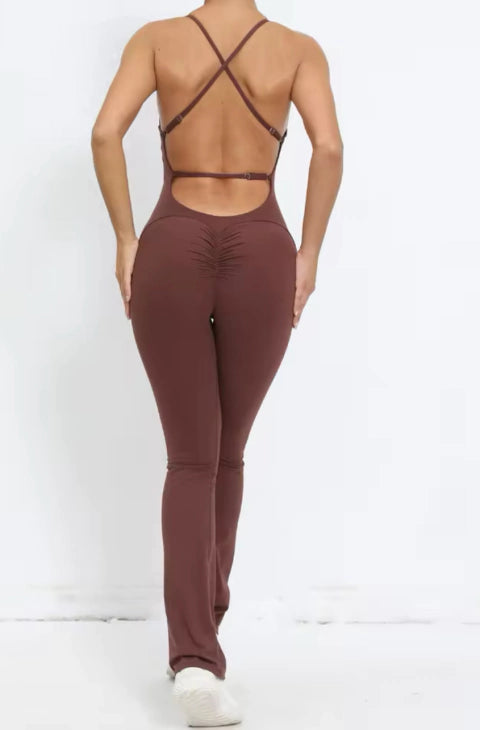 Macacão Flare Moda Gringa Modern Deluxe
