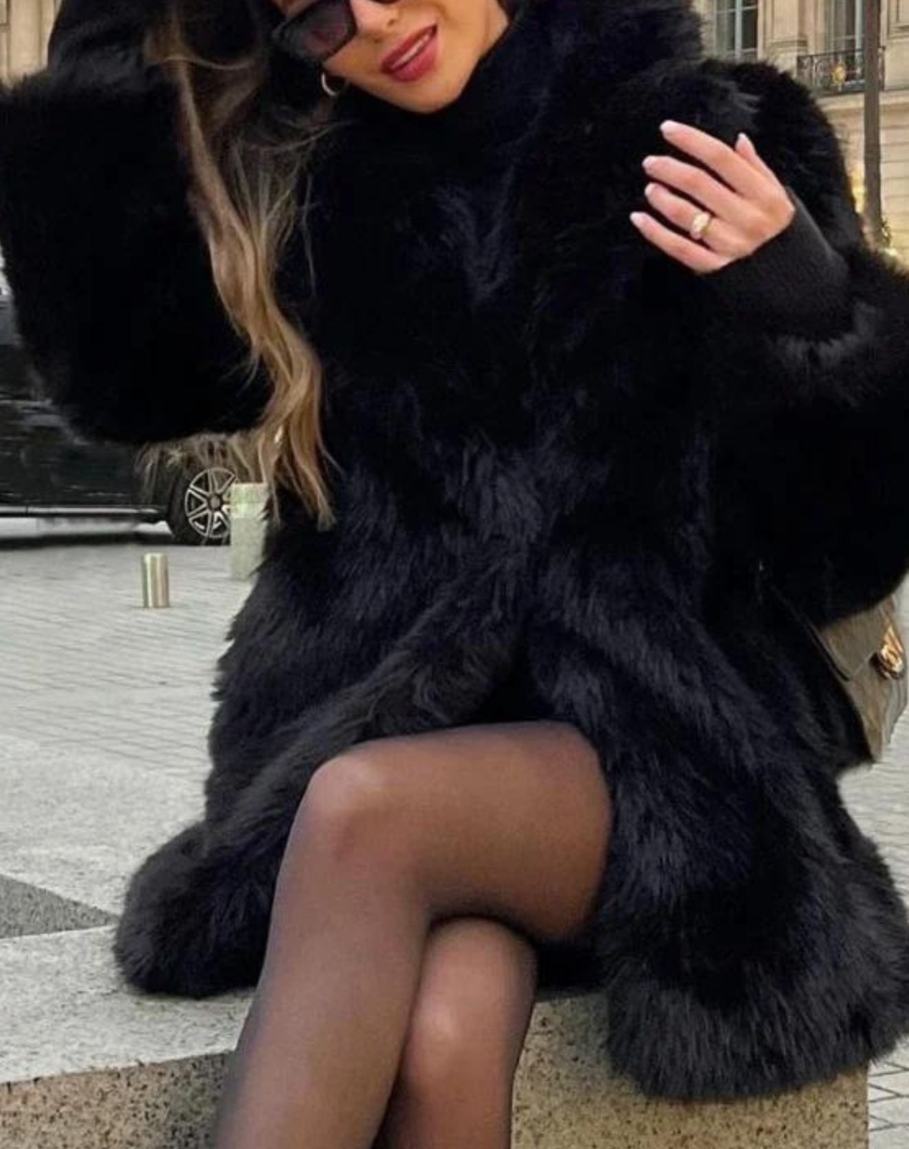 Casaco De Pelos Modern Maia