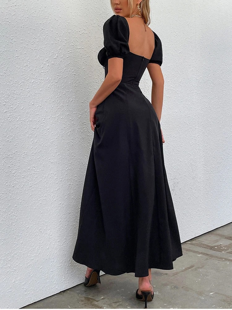 Vestido Midi Modelador Bustier Mavie com Mangas - GOLDEN ERA