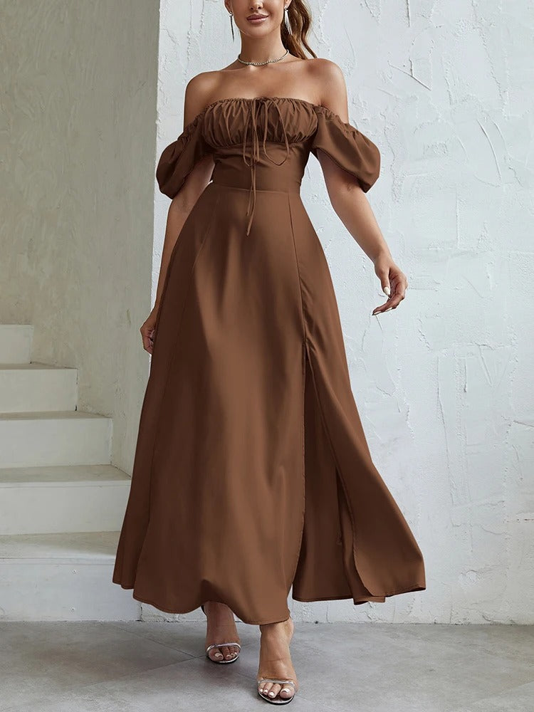 Vestido Midi Modelador Bustier Mavie com Mangas - GOLDEN ERA