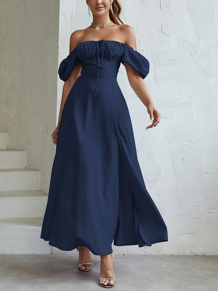 Vestido Midi Modelador Bustier Mavie com Mangas - GOLDEN ERA