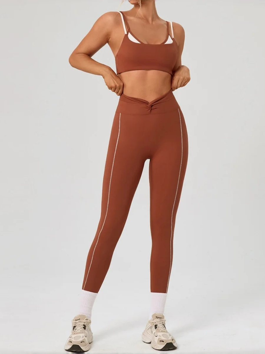Conjunto Top Push Up e Calça Modeladora Modern Flyer