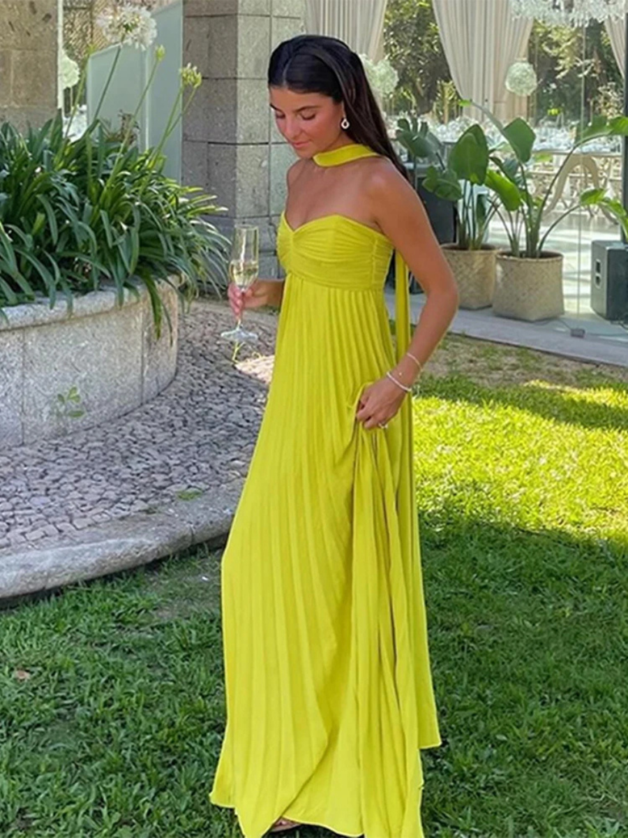 Vestido Longo Sem Alças Modern Katherine