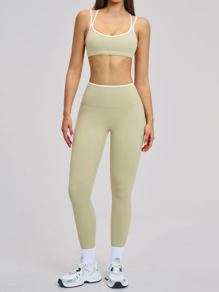 Conjunto Top Push Up e Legging Modern Jholie