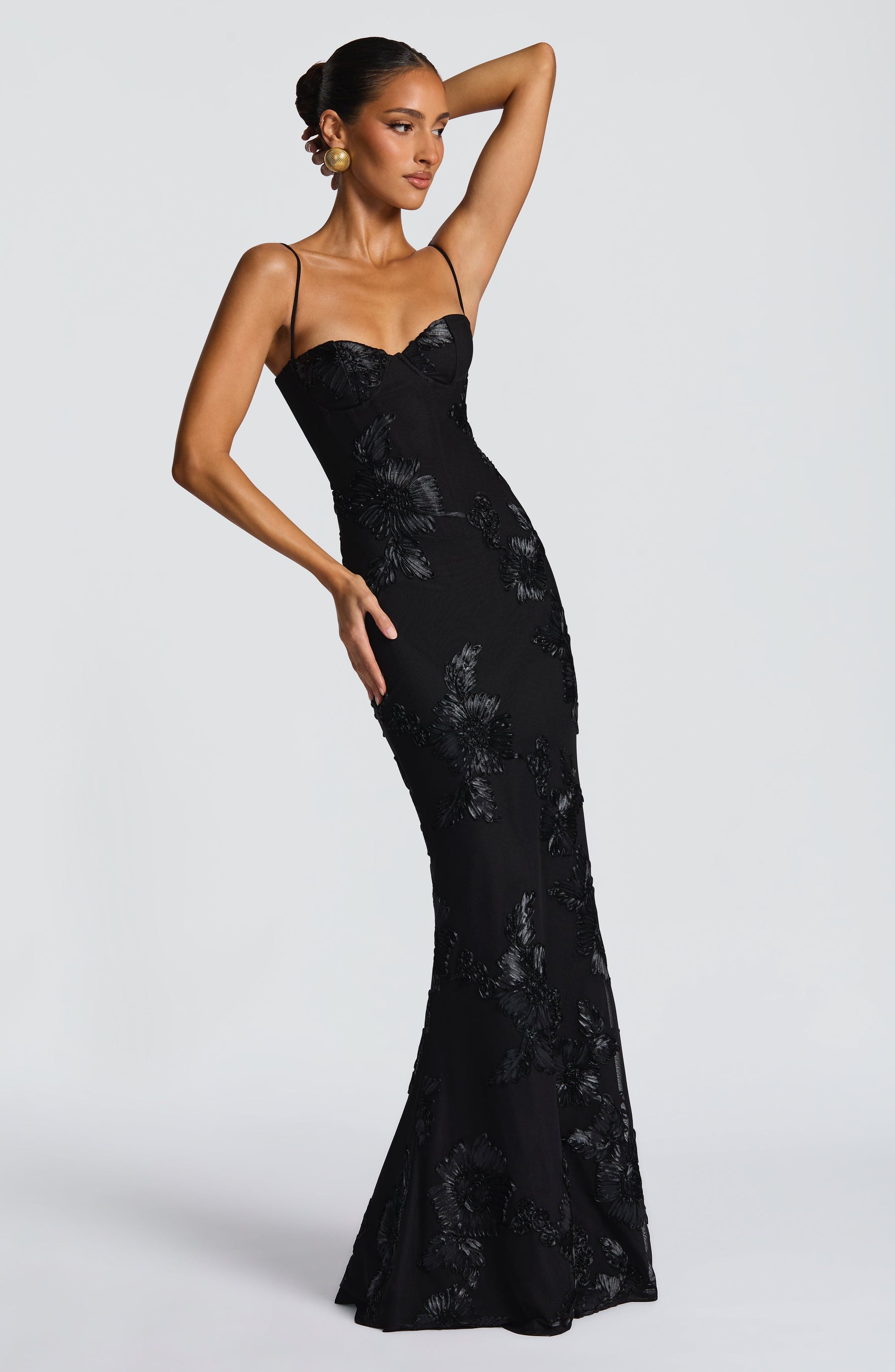 Vestido Longo Modelador com Corset Modern Mirabella